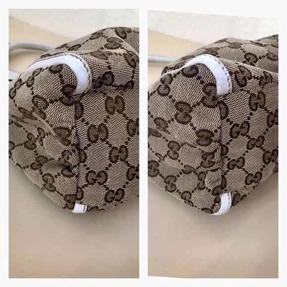 🌺Gucci GG Canvas/Leather Shoulder Bag 💼 - Picture 10 of 14